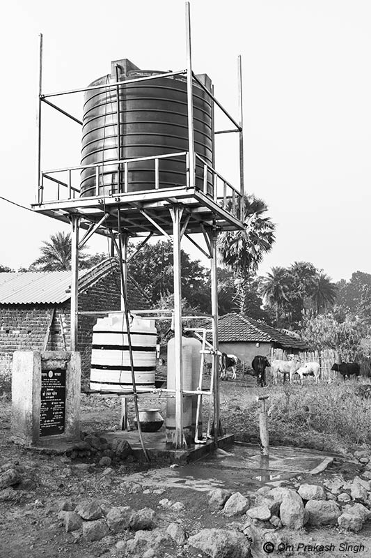 Optimizing traditional drinking water sources for accelerating change - The spring-based water supply infrastructure inside Jiyatpani Tola, village Dumarpahar, district Dumka, Jharkhand